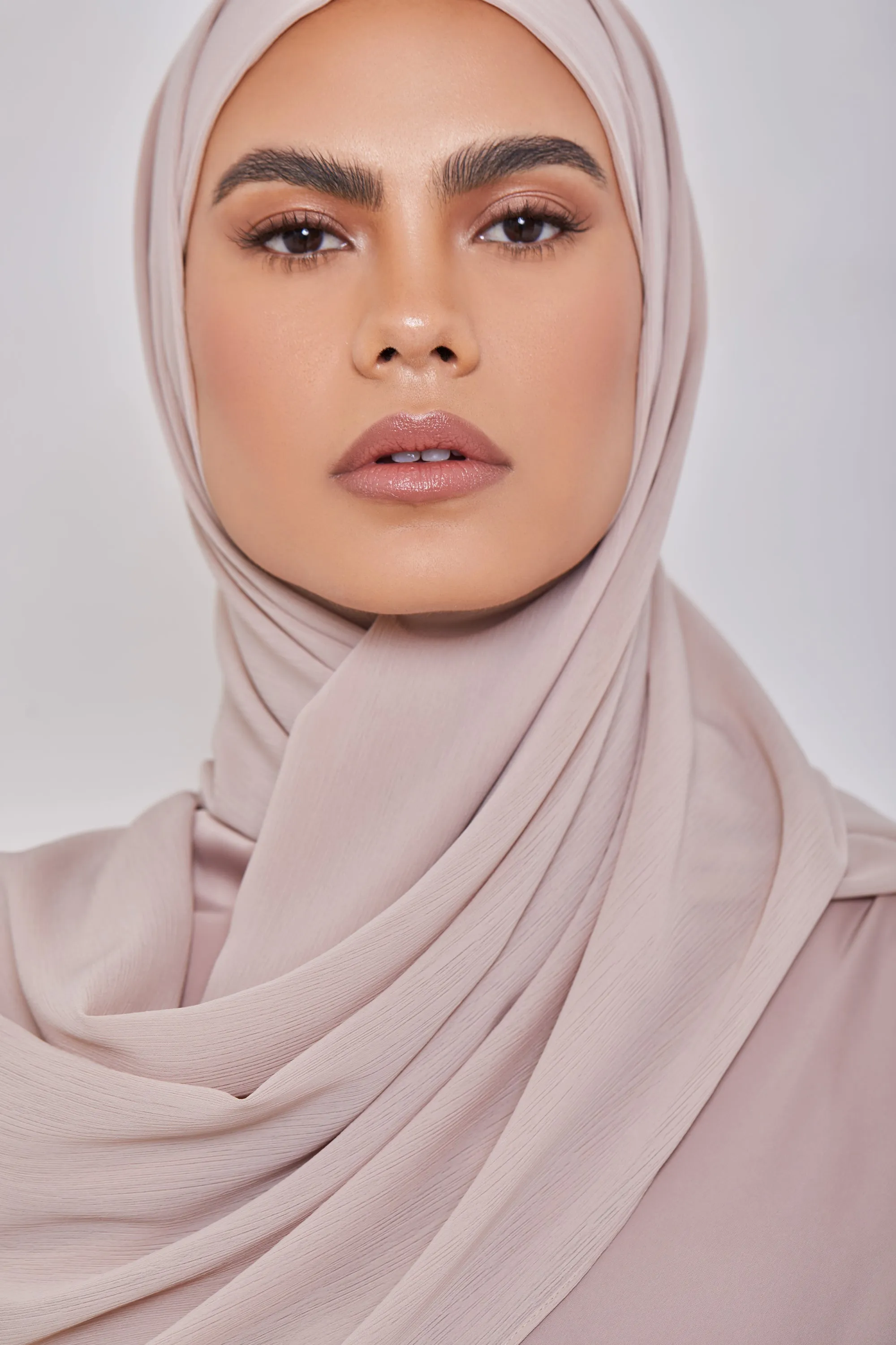 Georgette Crepe Hijab - Rosé