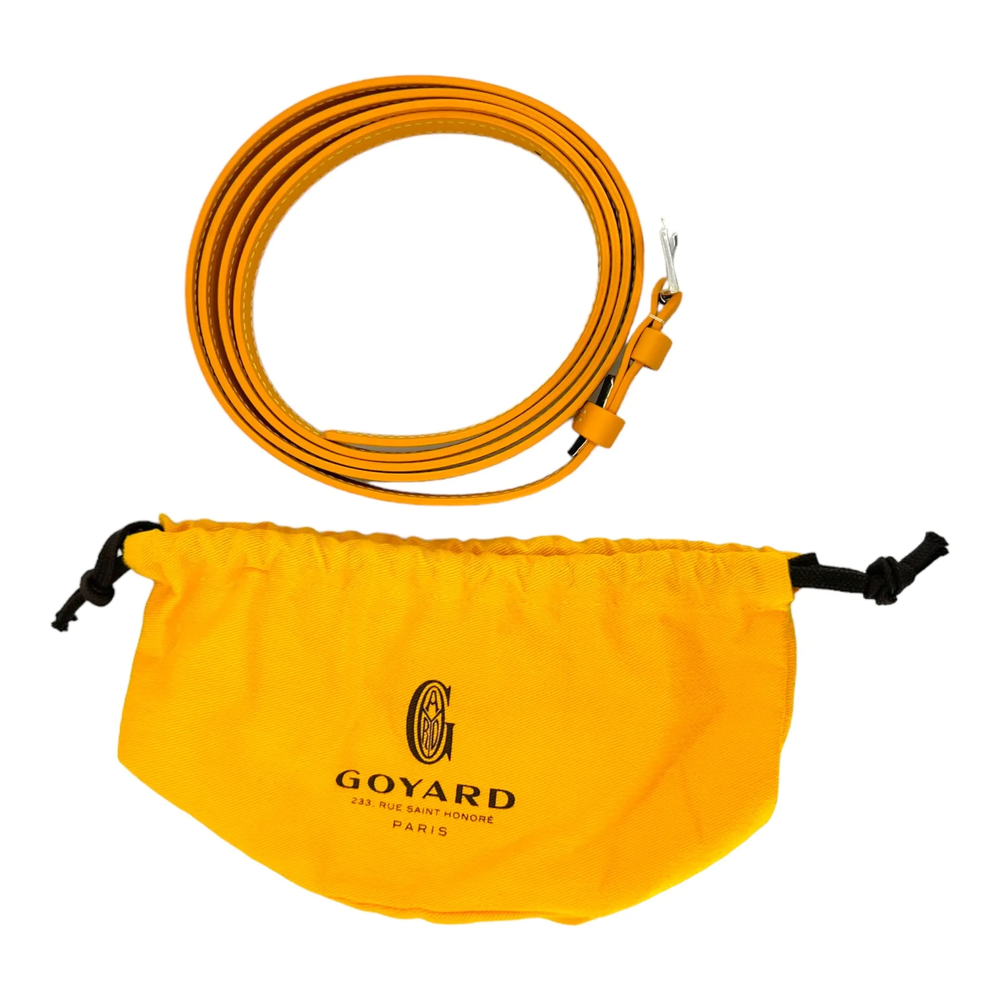 Goyard Saigon Goyardine PM Bag Yellow