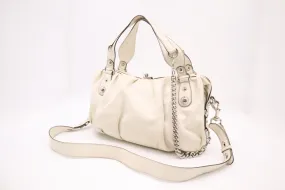 Gucci Boston Bag in Off White Guccissima Leather