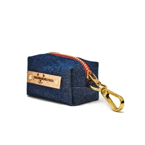 Indigo Denim Waste Bag Dispenser