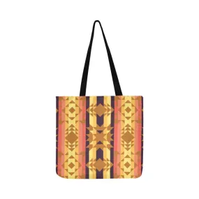 Infinite Sunset Reusable Shopping Bag (Two sides)