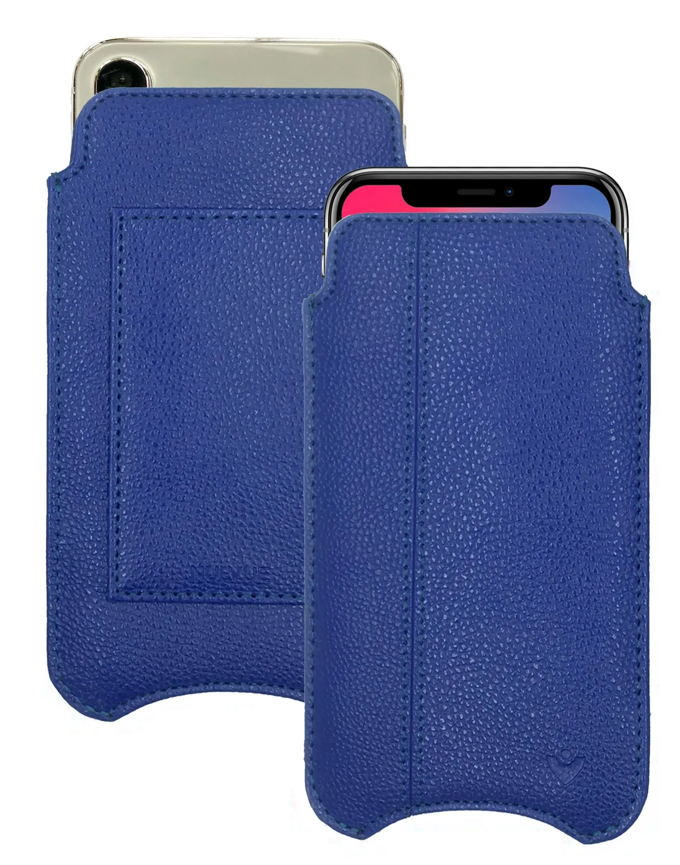 iPhone 11 Pro and iPhone X/Xs Wallet Case Screen Cleaning and Sanitizing - Faux Vegan Leather