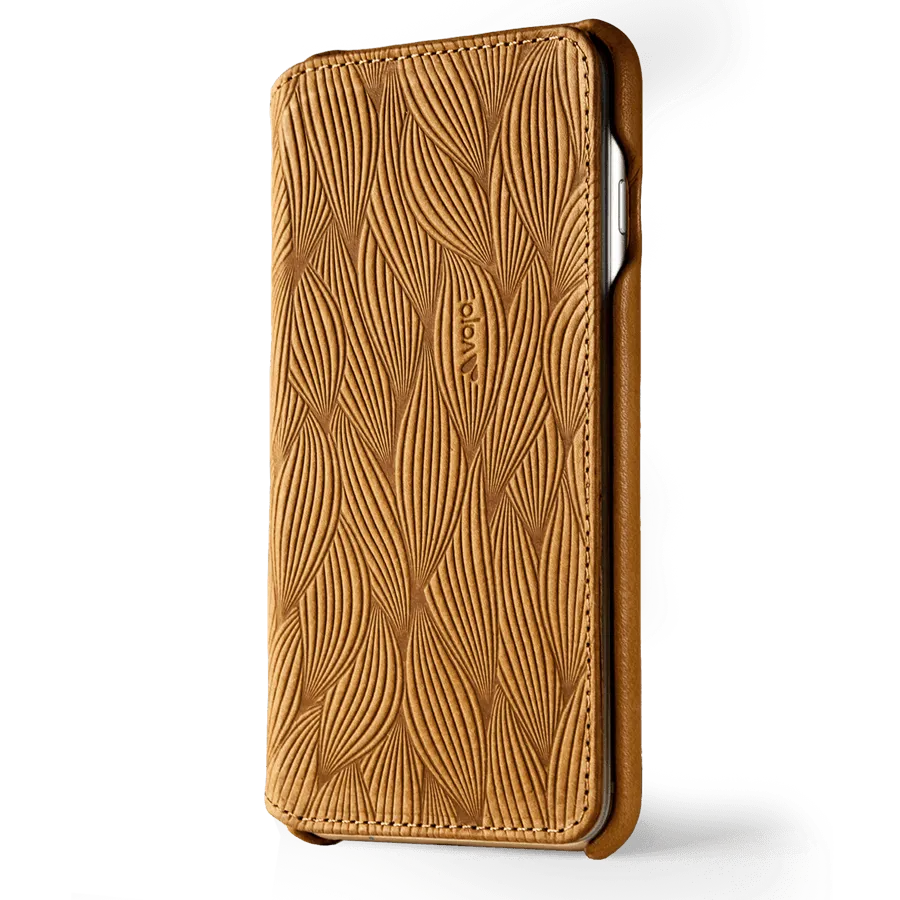 iPhone 6 Plus/6s Plus - Embossed Leather Agenda