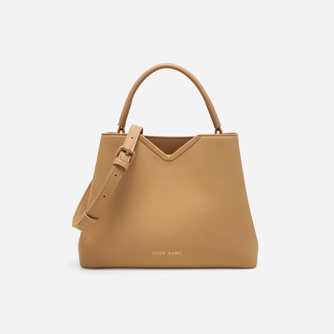 Janet Mini Top Handle Bag (Tone on Tone)