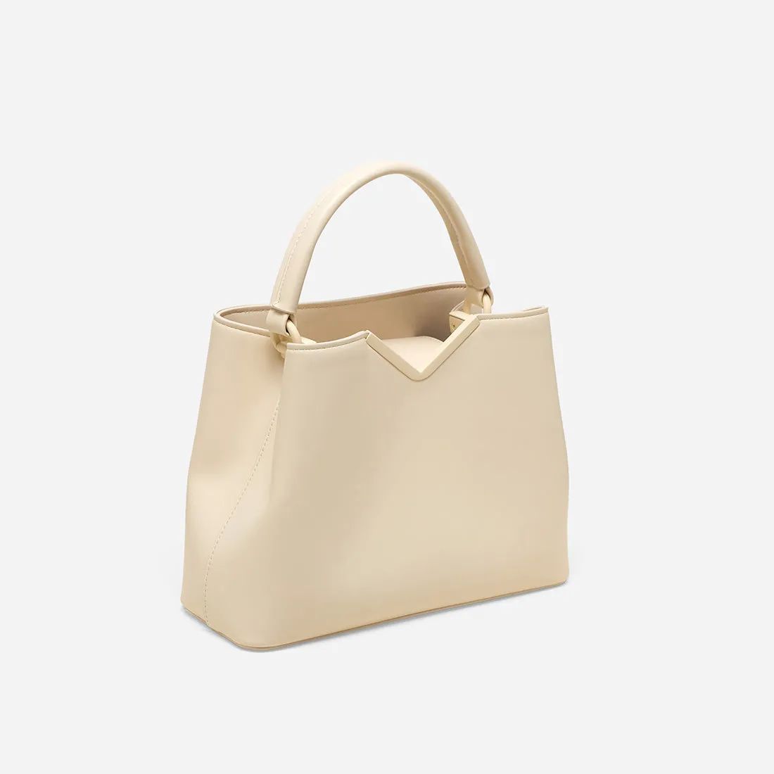 Janet Mini Top Handle Bag (Tone on Tone)