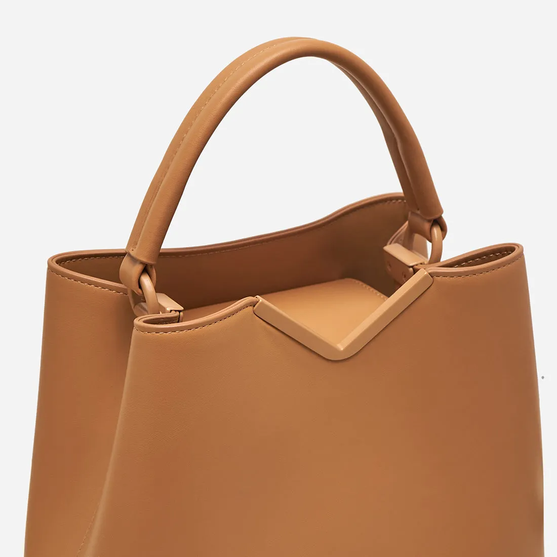 Janet Mini Top Handle Bag (Tone on Tone)