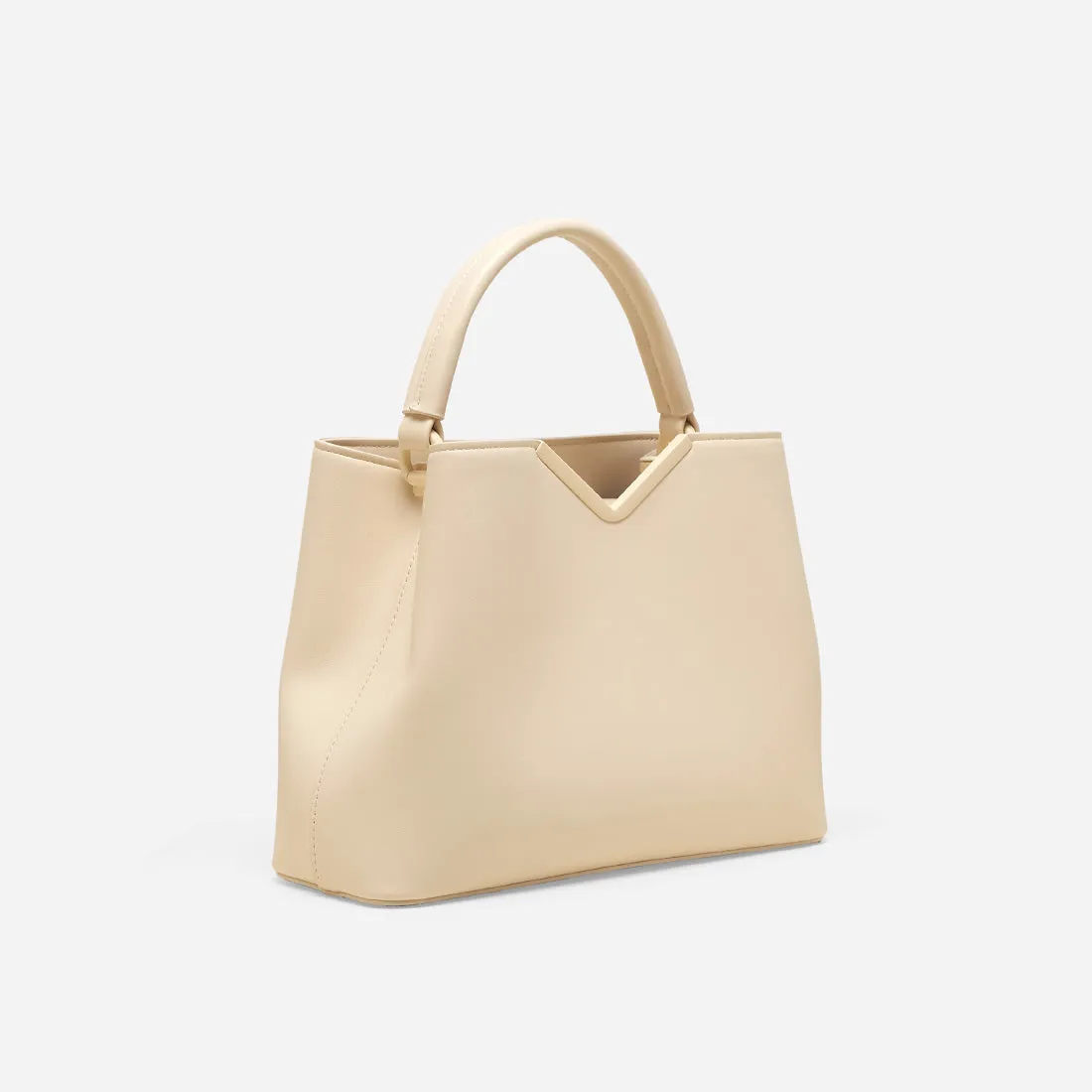 Janet Mini Top Handle Bag (Tone on Tone)