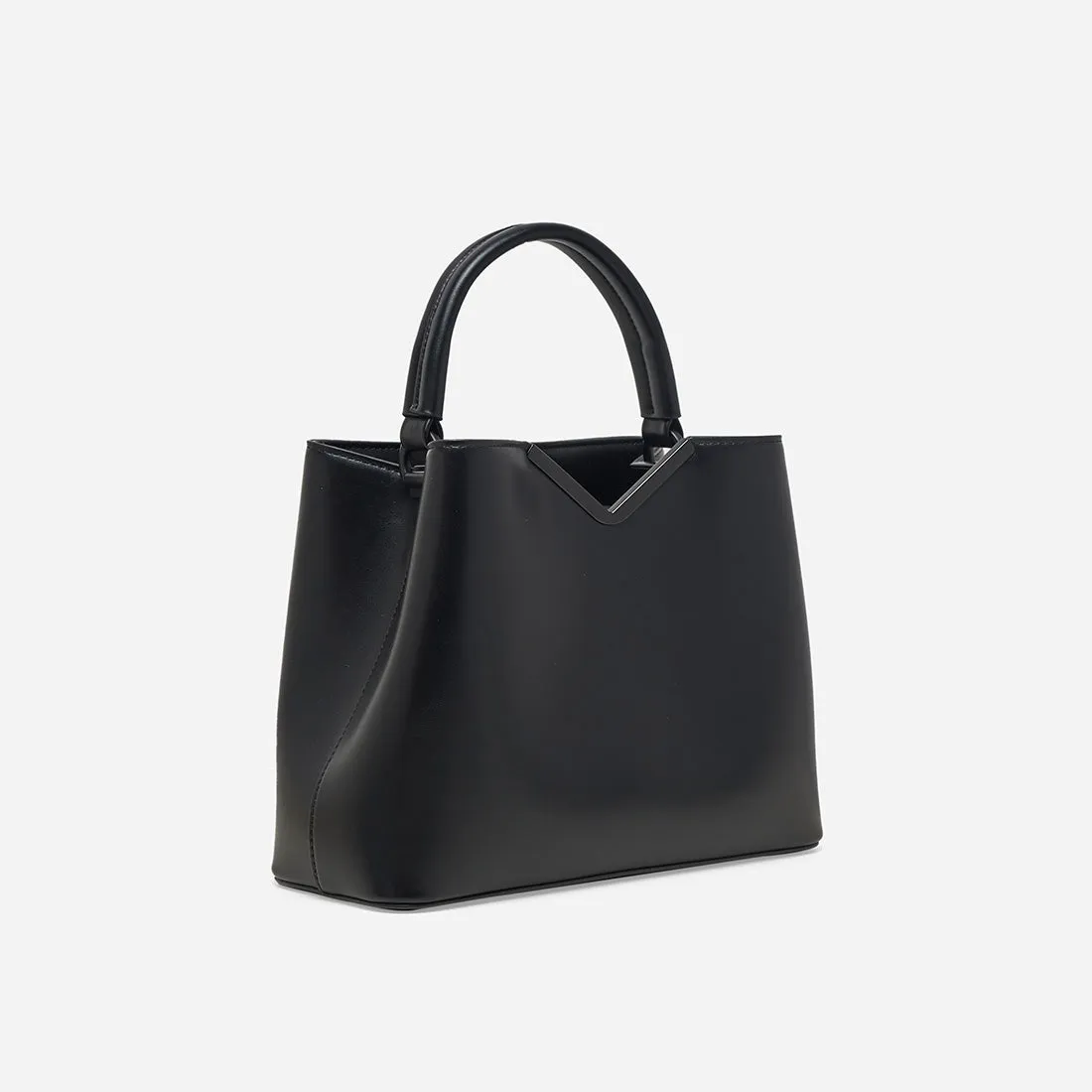 Janet Mini Top Handle Bag (Tone on Tone)