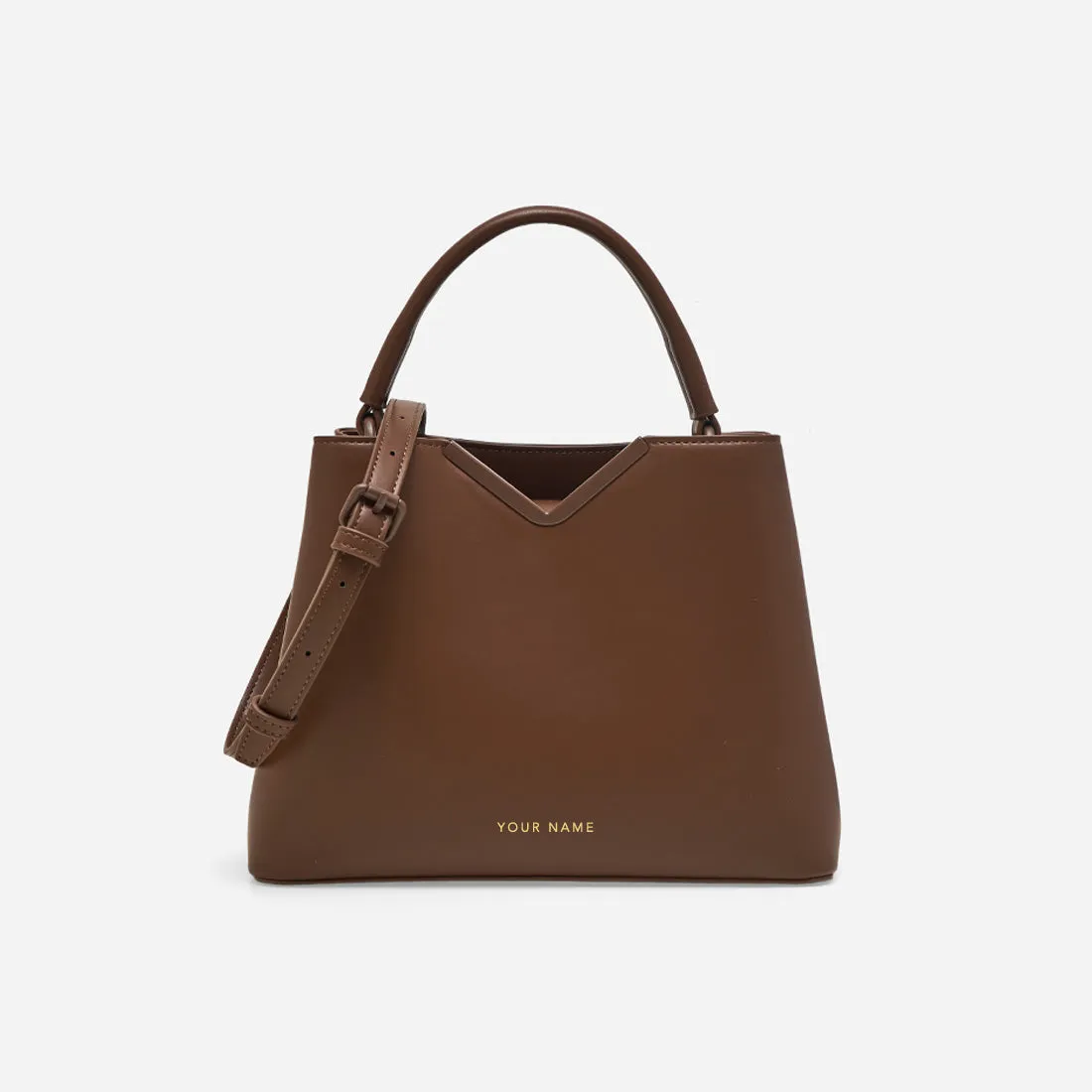 Janet Mini Top Handle Bag (Tone on Tone)