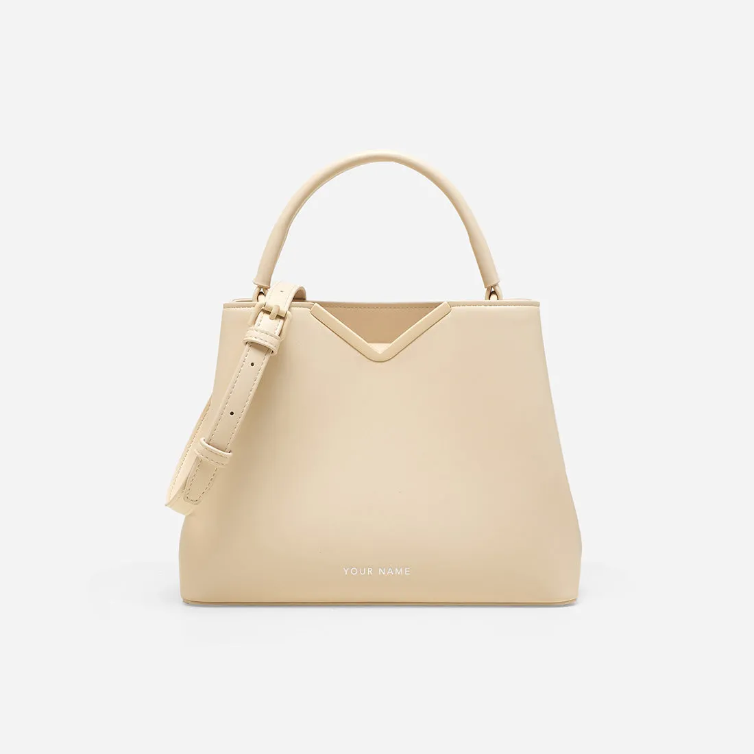 Janet Mini Top Handle Bag (Tone on Tone)