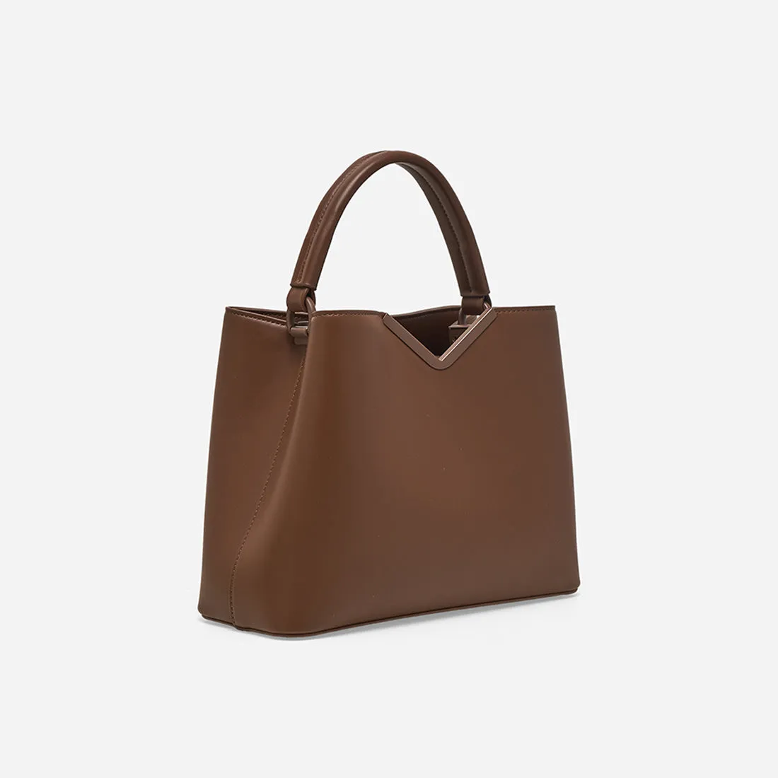 Janet Mini Top Handle Bag (Tone on Tone)