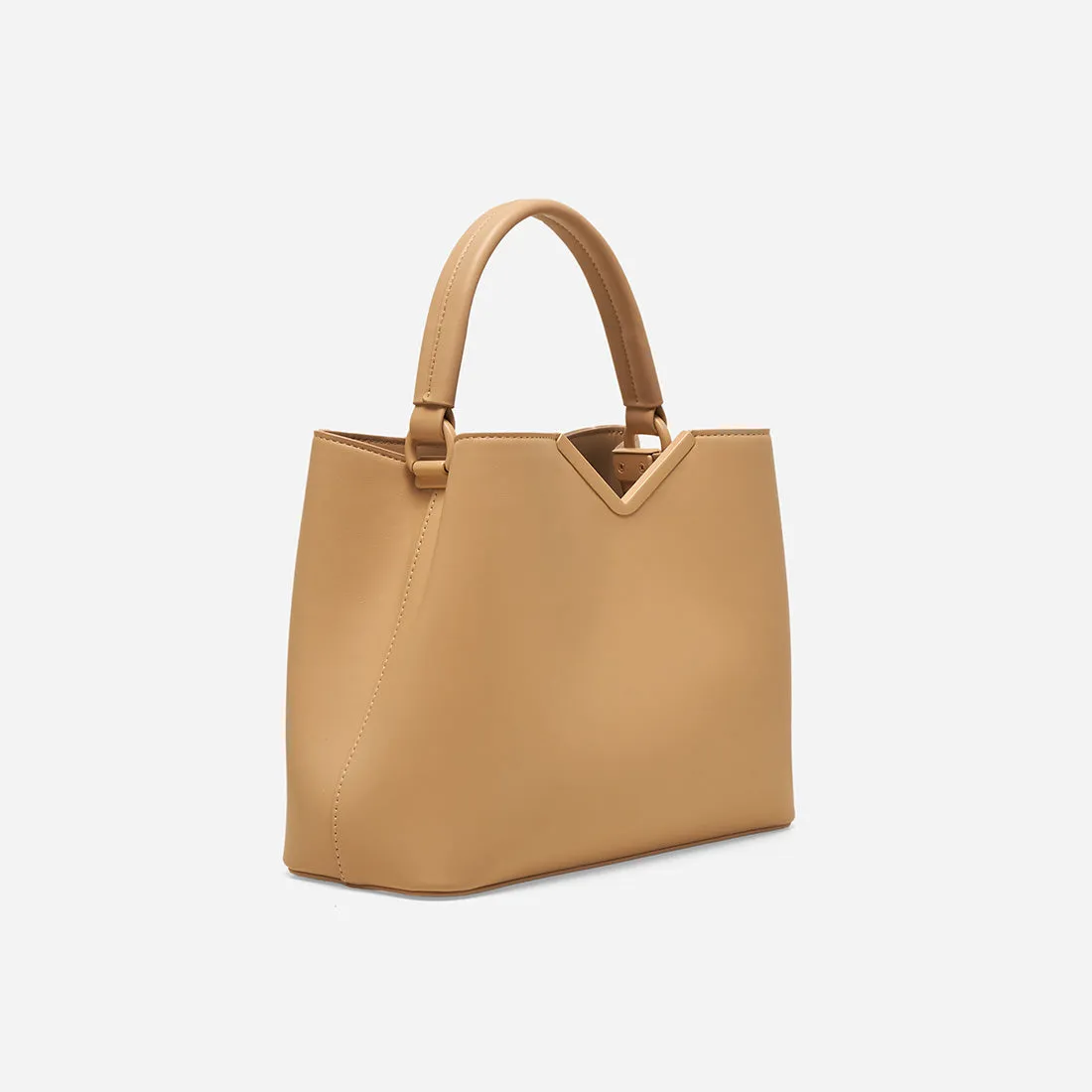 Janet Mini Top Handle Bag (Tone on Tone)