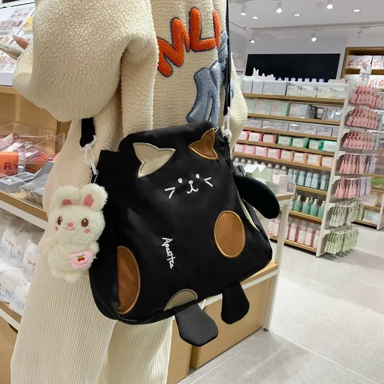 Japanese Neko Shoulder Bag