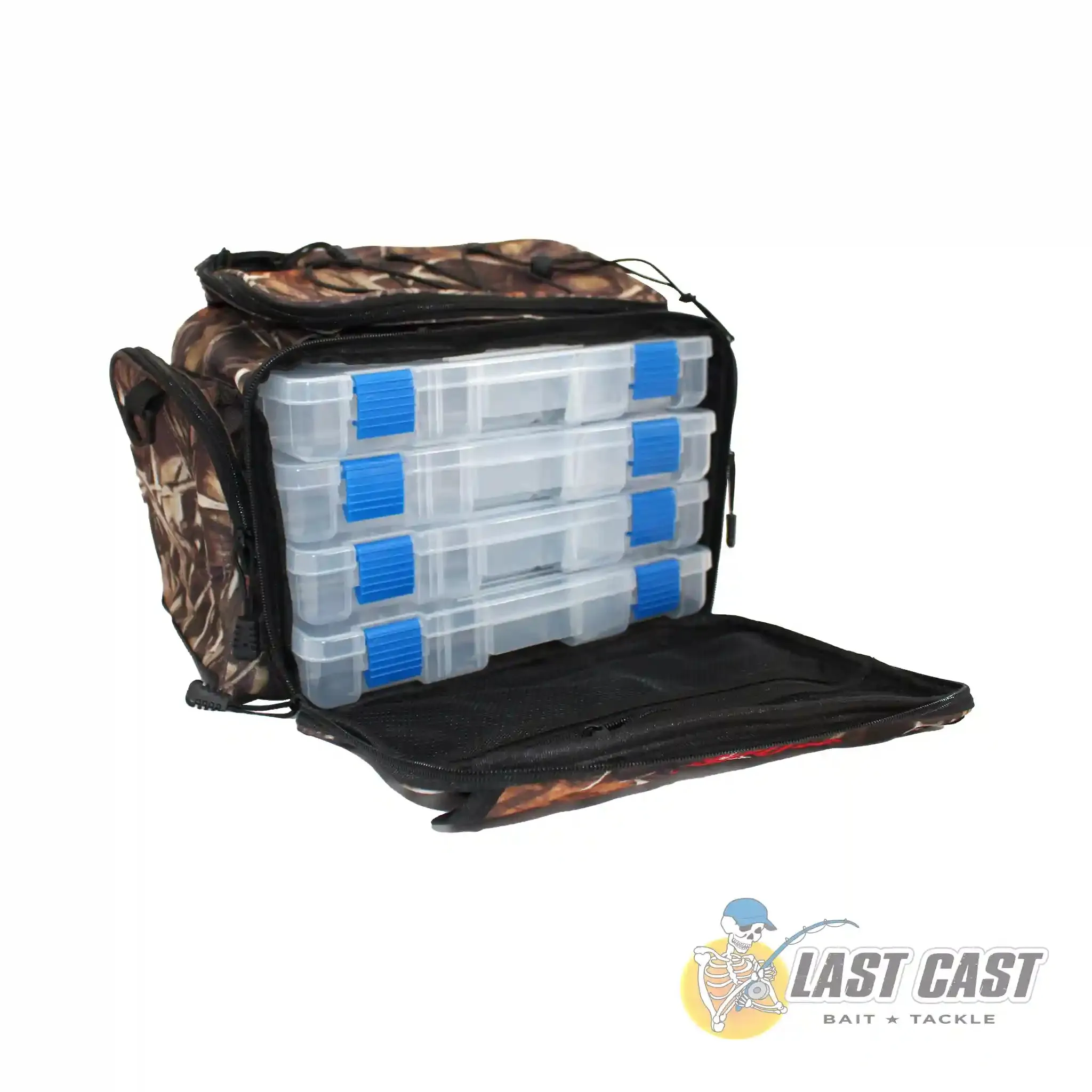 JIGGLE LURE - TACKLE BAG BACKPACK WITH 4 TACKLE BOXES