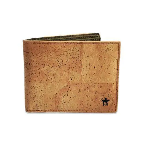 Kakapo Cork Wallet - Unique Unisex Slim Wallet for Men and Women - Tan