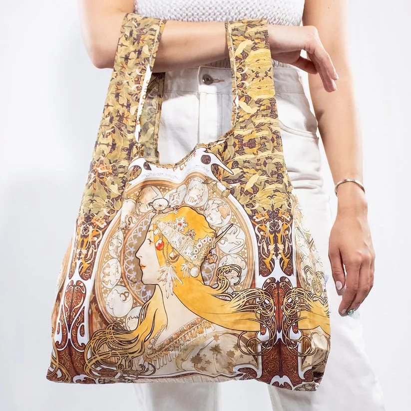 KIND Reusable Shopping Bag Medium Museum Mucha