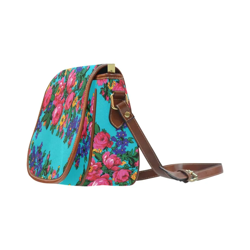 Kokum's Revenge-Sky Saddle Bag/Small