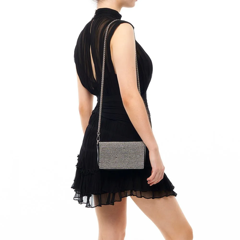 LAURA Crystal Shoulder Bag