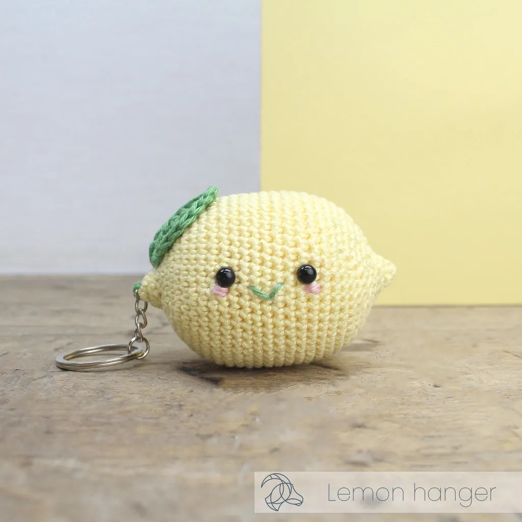 Lemon Bag Pendant Crochet Kit