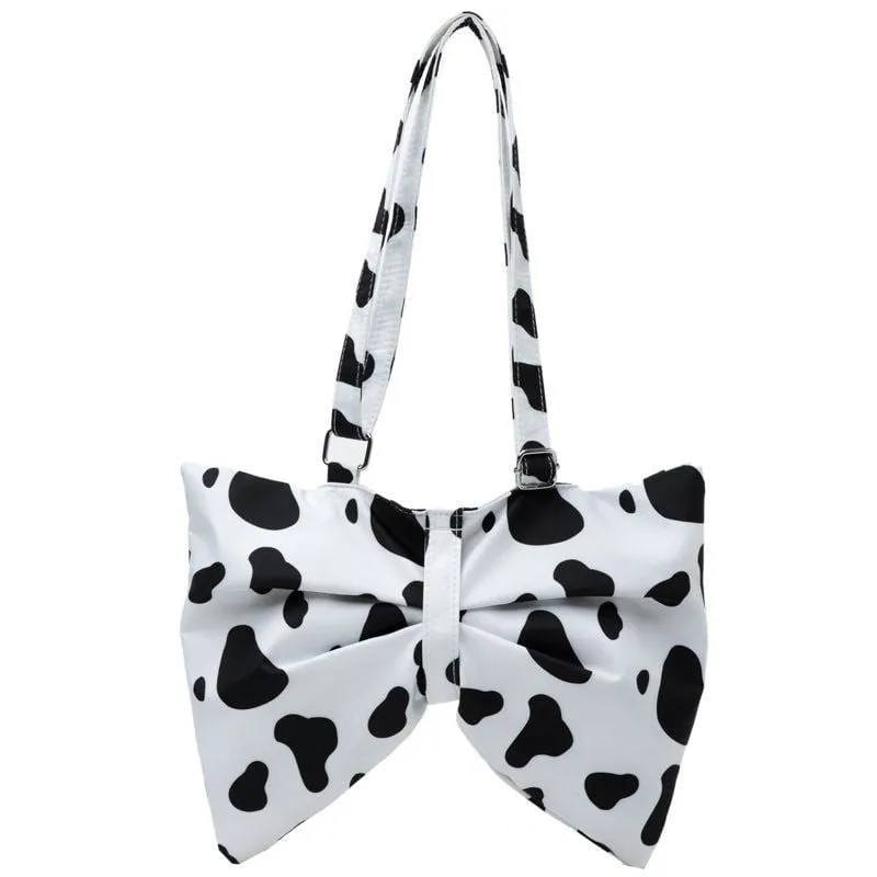 LovelyRLovely Large Bow Shoulder Bag