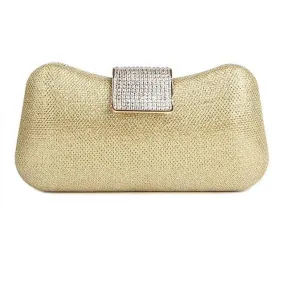 Luxy Moon Diamond Evening Bag Dumpling Shape Diamond Clutch