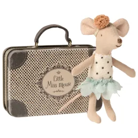 Maileg Little Miss Mouse in Suitcase Little Sister