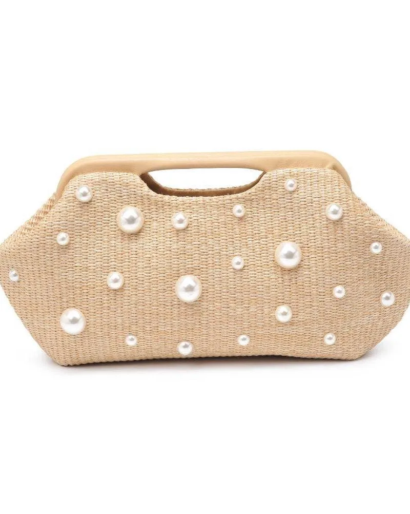 Mallory Pearl Clutch