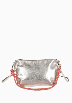 Mallow Metallic Bag_Champagne