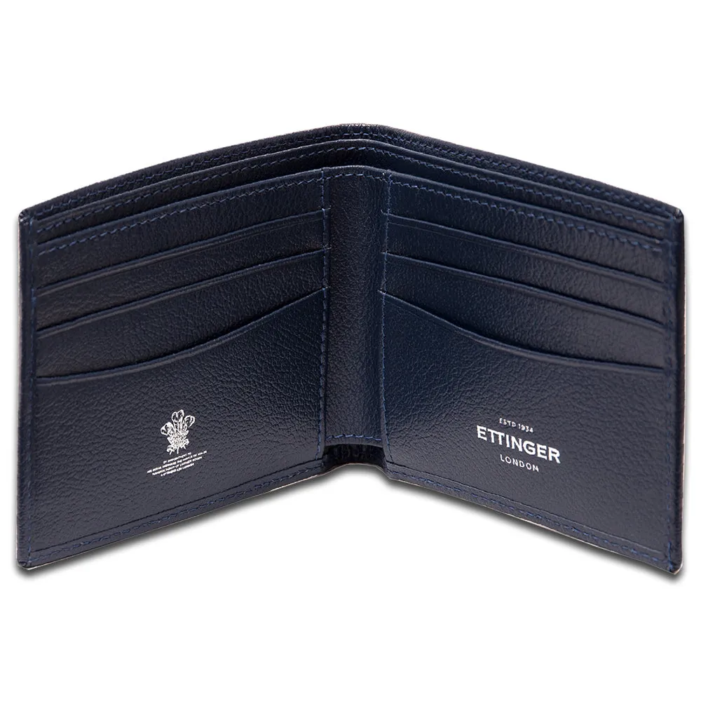 Marine Blue Curved Credit Card Wallet