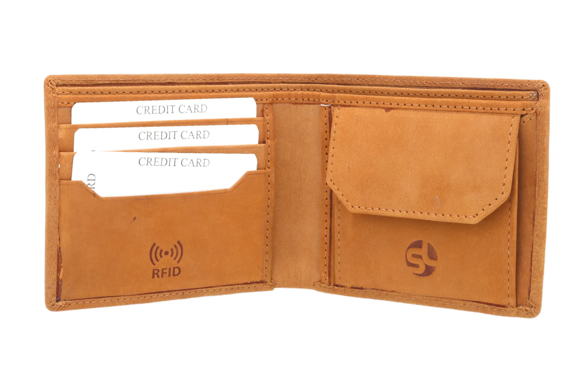 MENS LEATHER WALLET (RFID) 93718