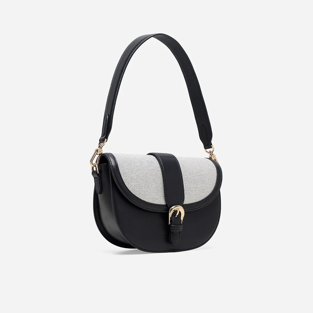 Millie Canvas Saddle Bag