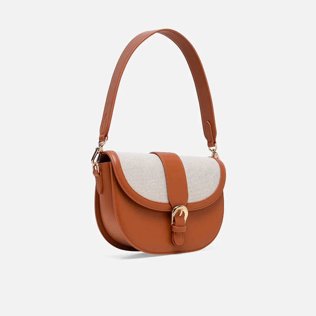 Millie Canvas Saddle Bag