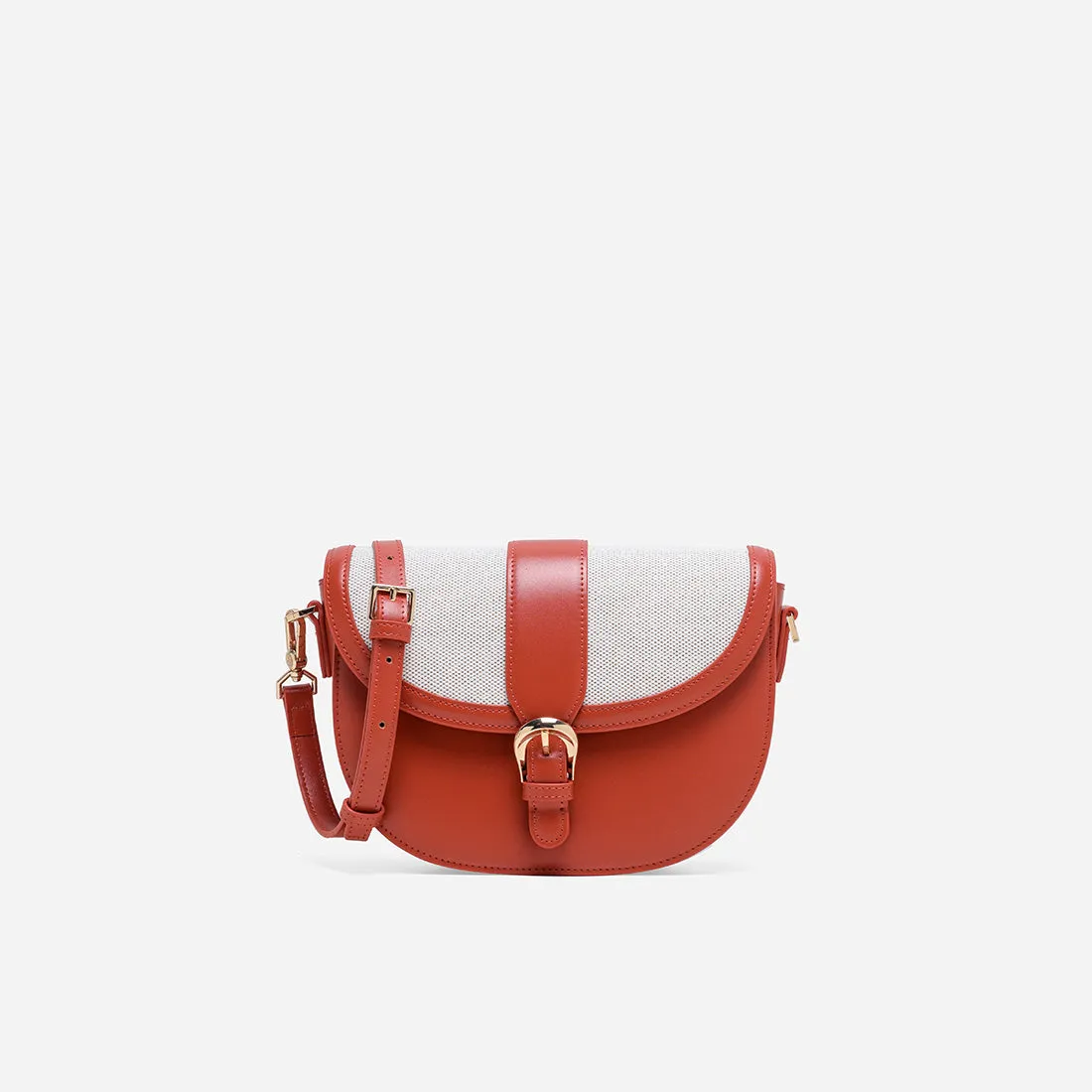 Millie Canvas Saddle Bag