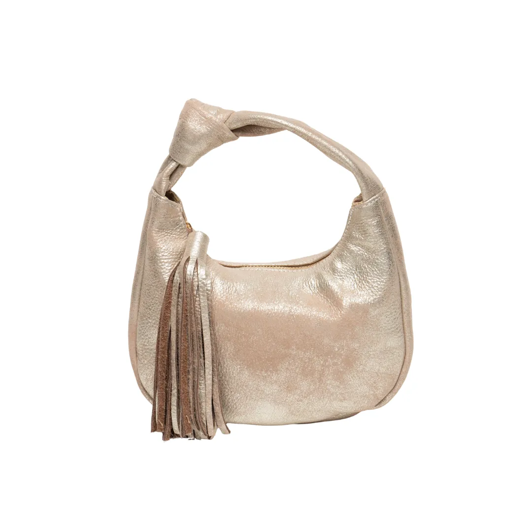 Mini Lola Hobo Bag with Tassel - C