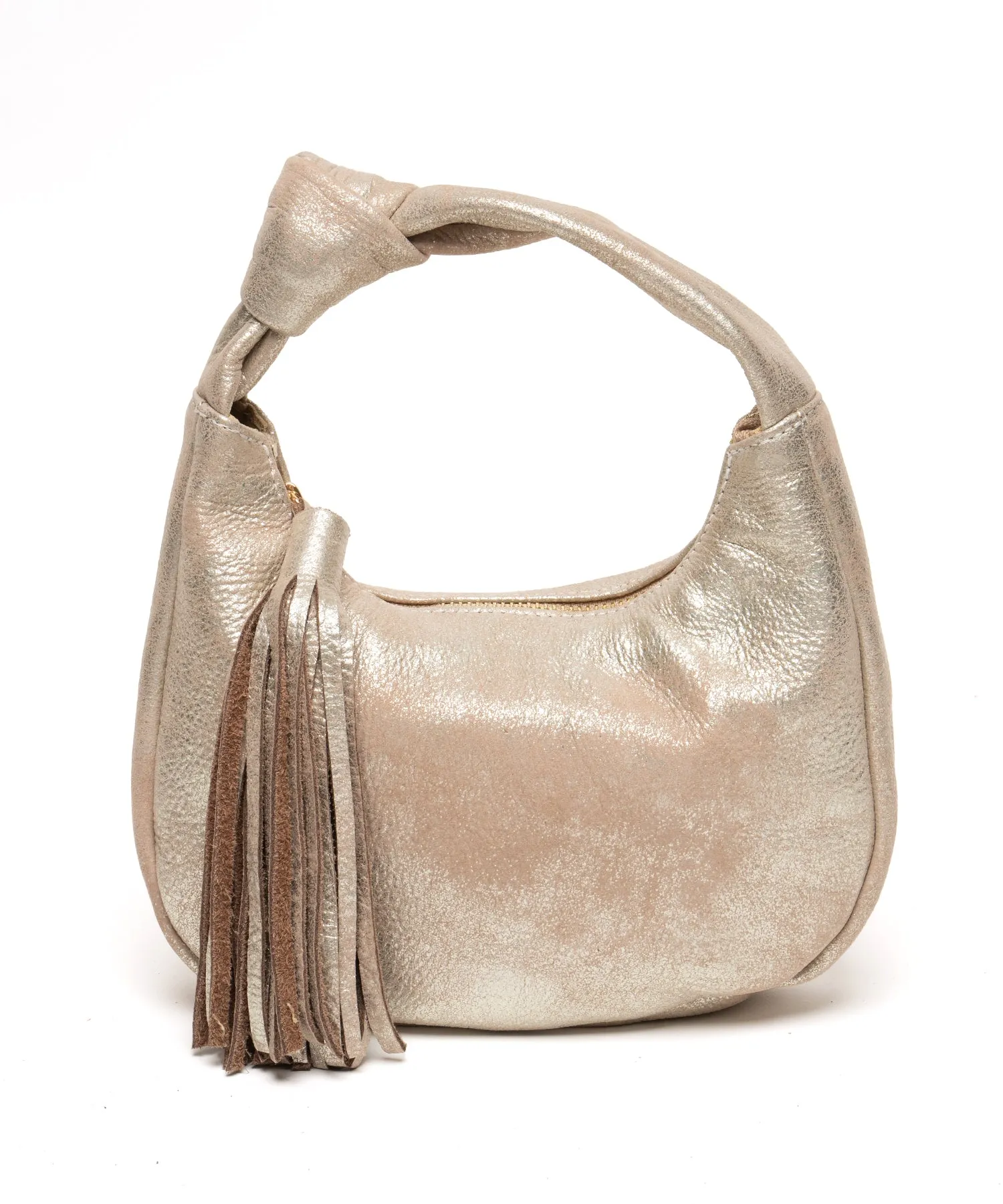 Mini Lola Hobo Bag with Tassel - C