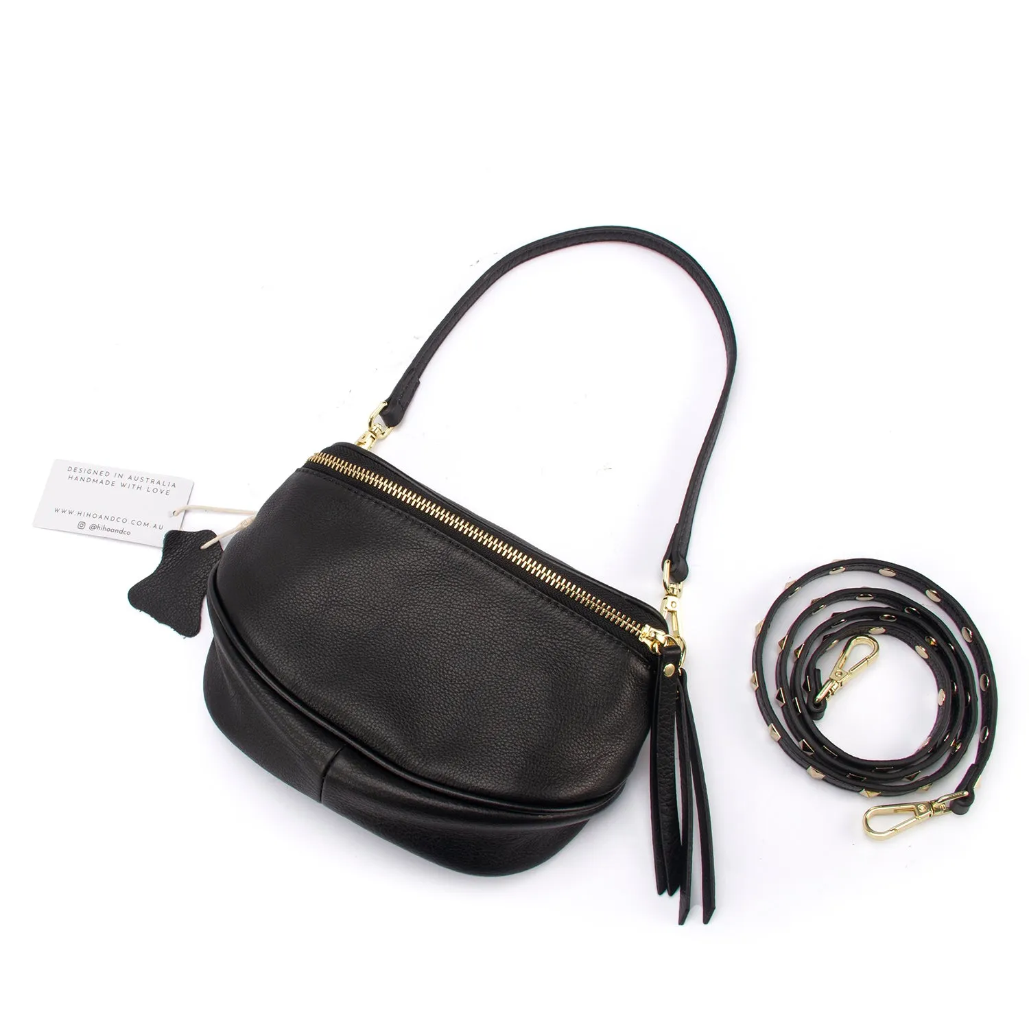 MINI OBSESSED CROSSOVER BAG | Black