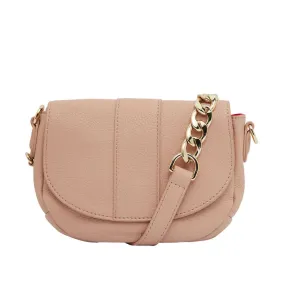 Mini Zara Saddle Bag Biscotti