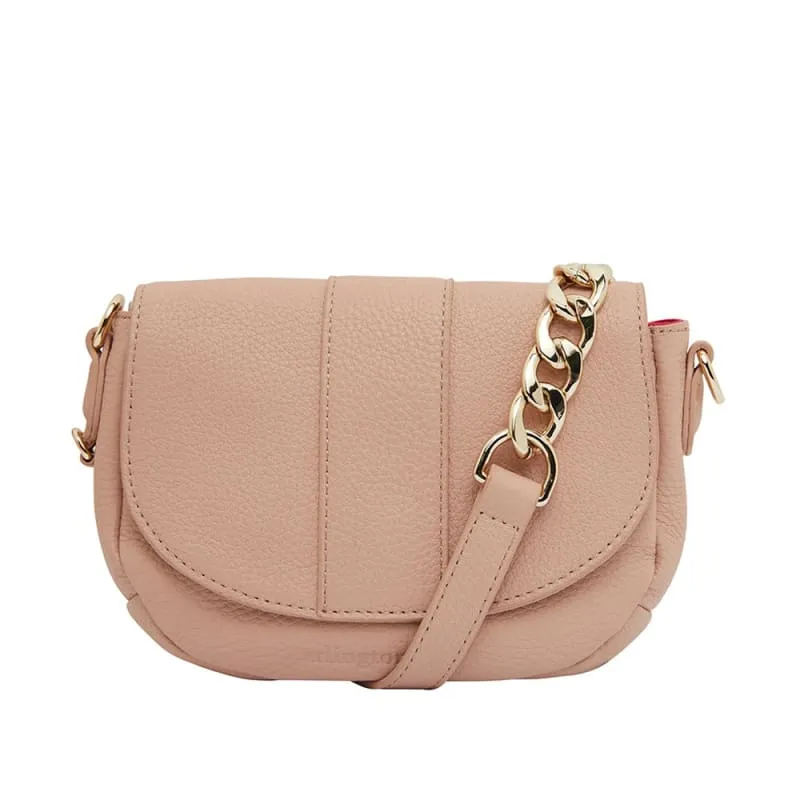 Mini Zara Saddle Bag Biscotti