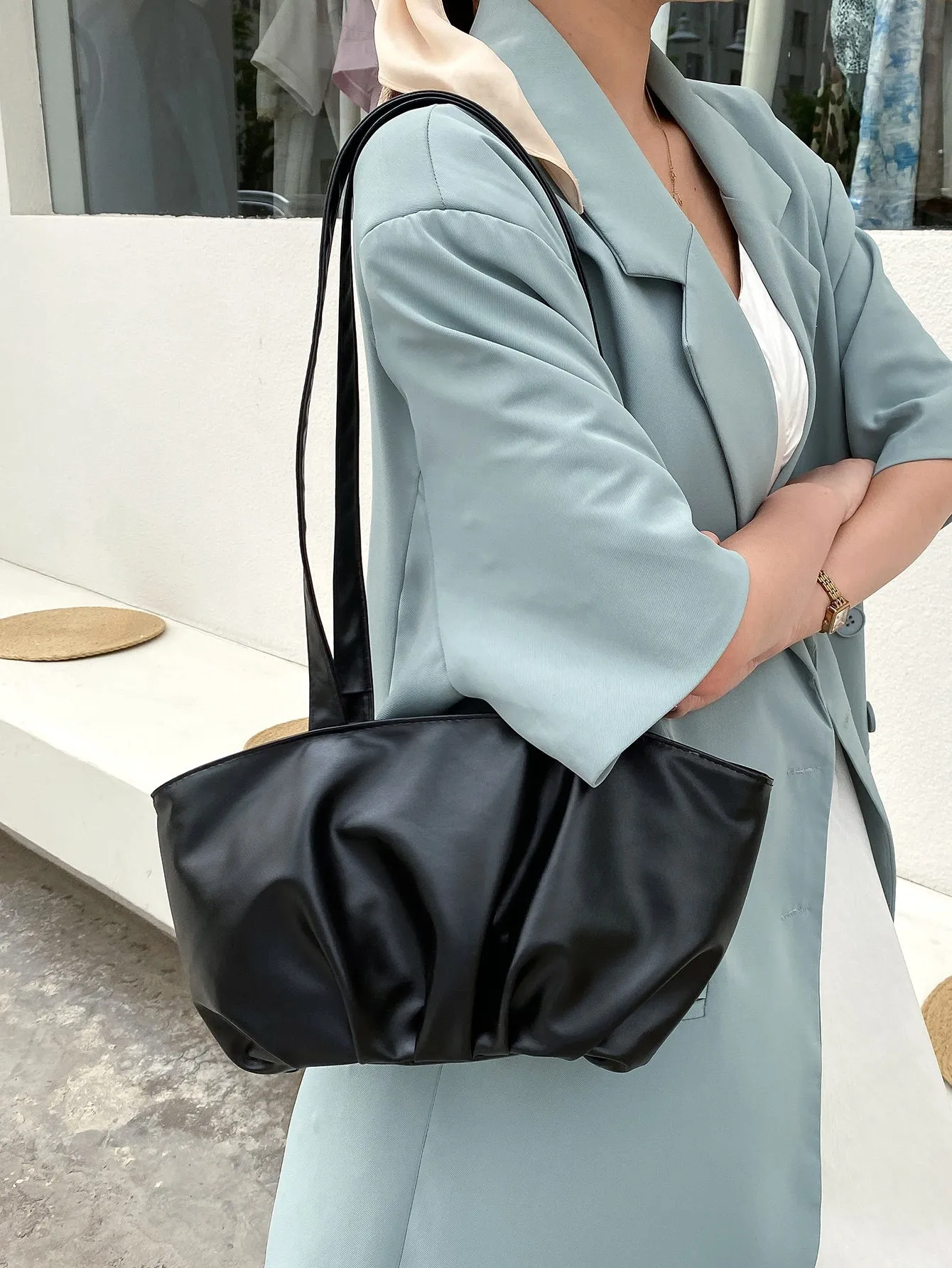 Minimalist Ruched Bag