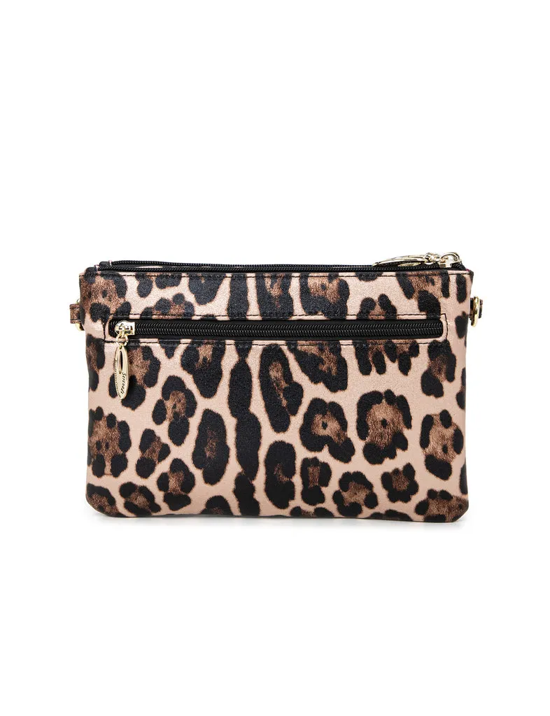 Miss Serenade - CP19-1010 Madagascar PU Crossbody - Leopard