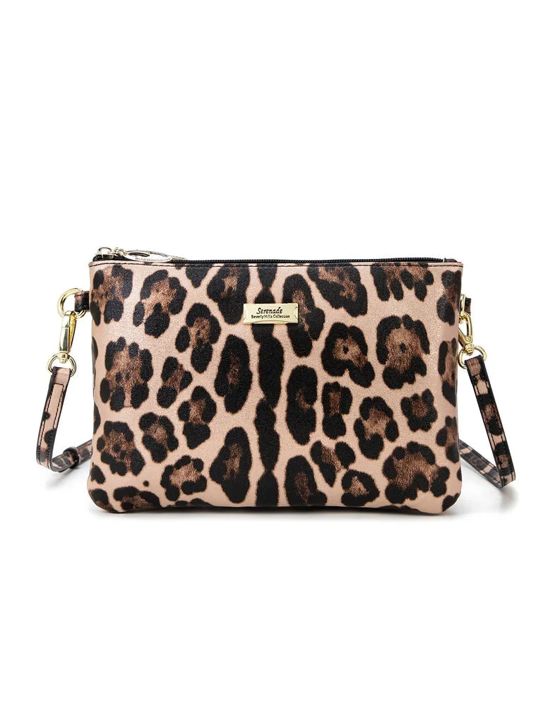 Miss Serenade - CP19-1010 Madagascar PU Crossbody - Leopard