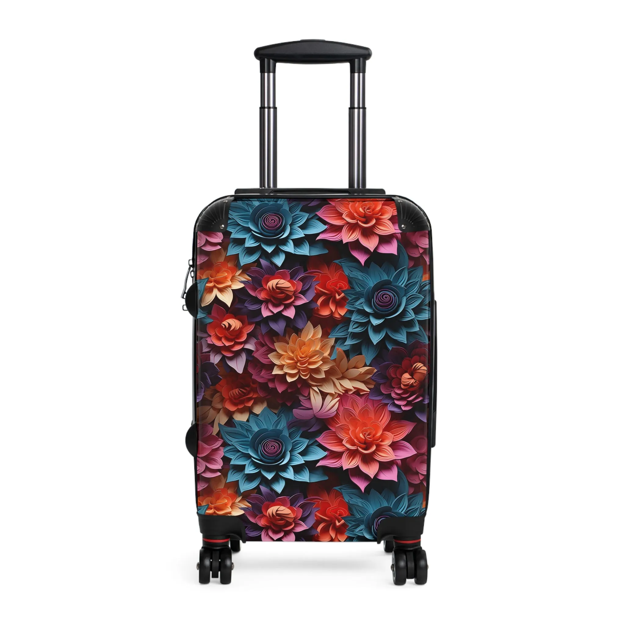 Multicolor Floral Suitcase