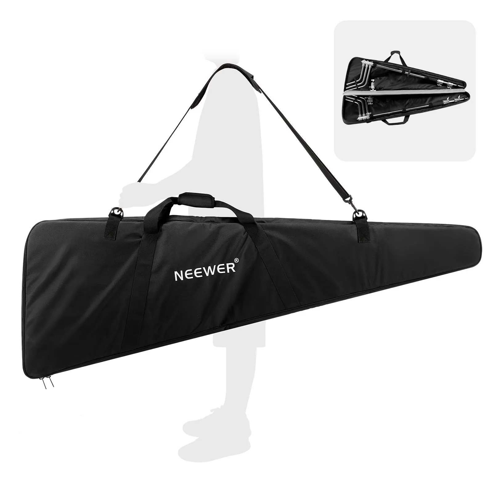 NEEWER NB-05 Upgraded Carrying Bag for Two C Stands