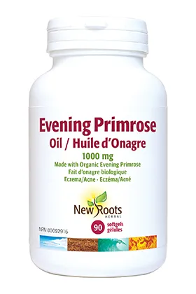 New Roots Evening Primrose Oil 1000mg 90s