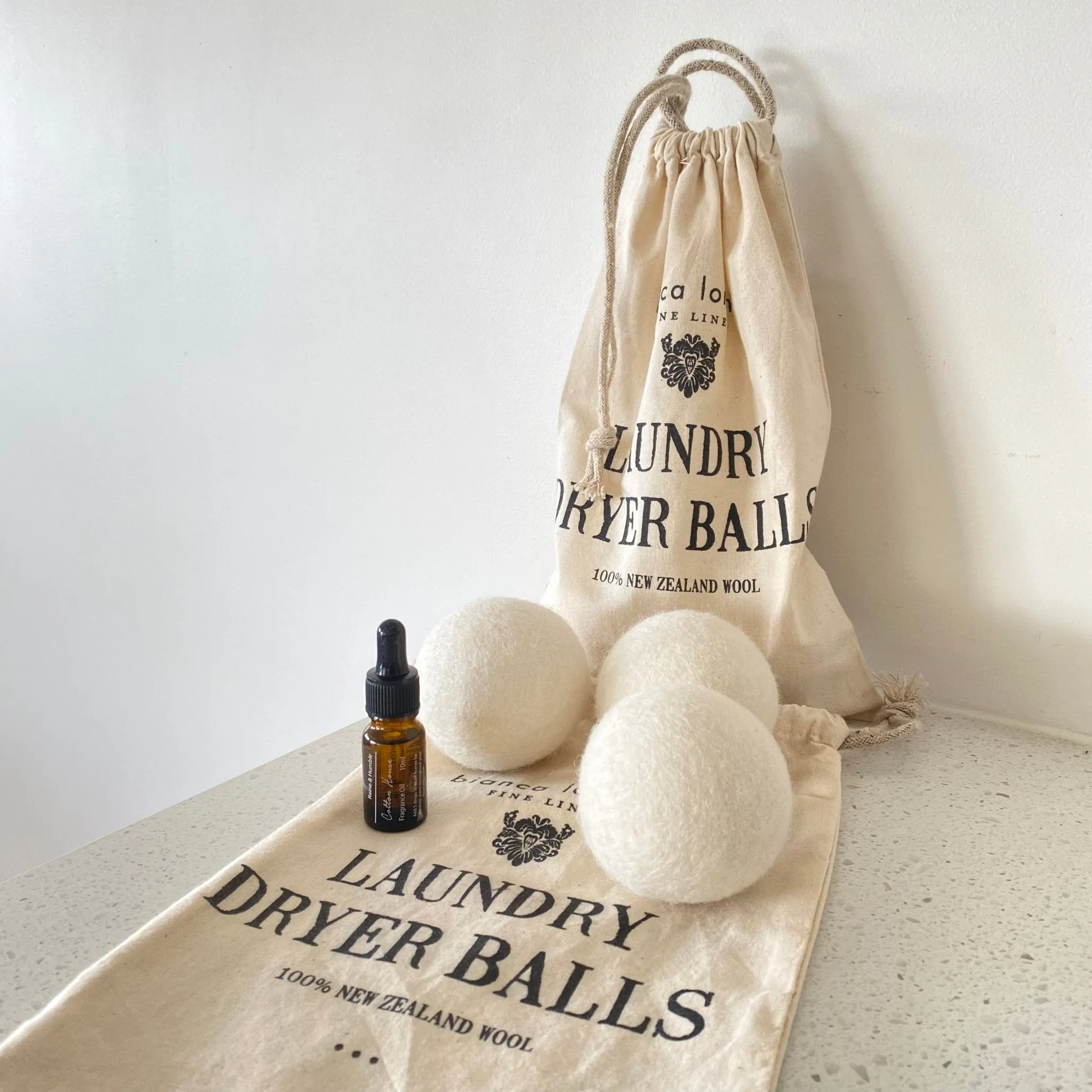 NZ Wool Laundry Balls & Fragrance Oil