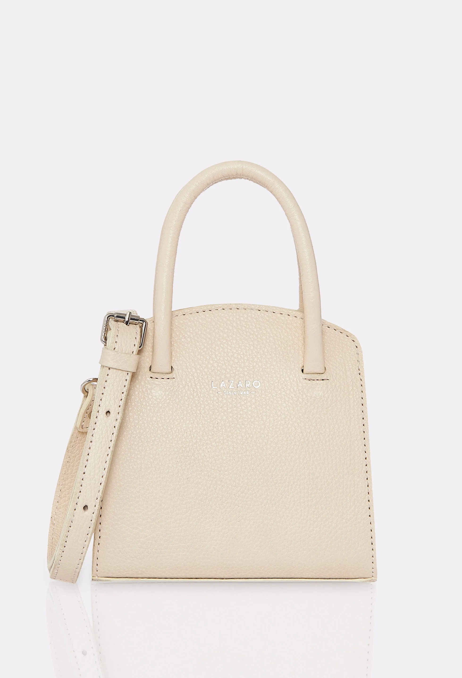 Off White Leather Mini Bag Margot