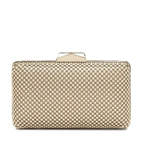 Olga Berg Natasha Ball Mesh Clutch