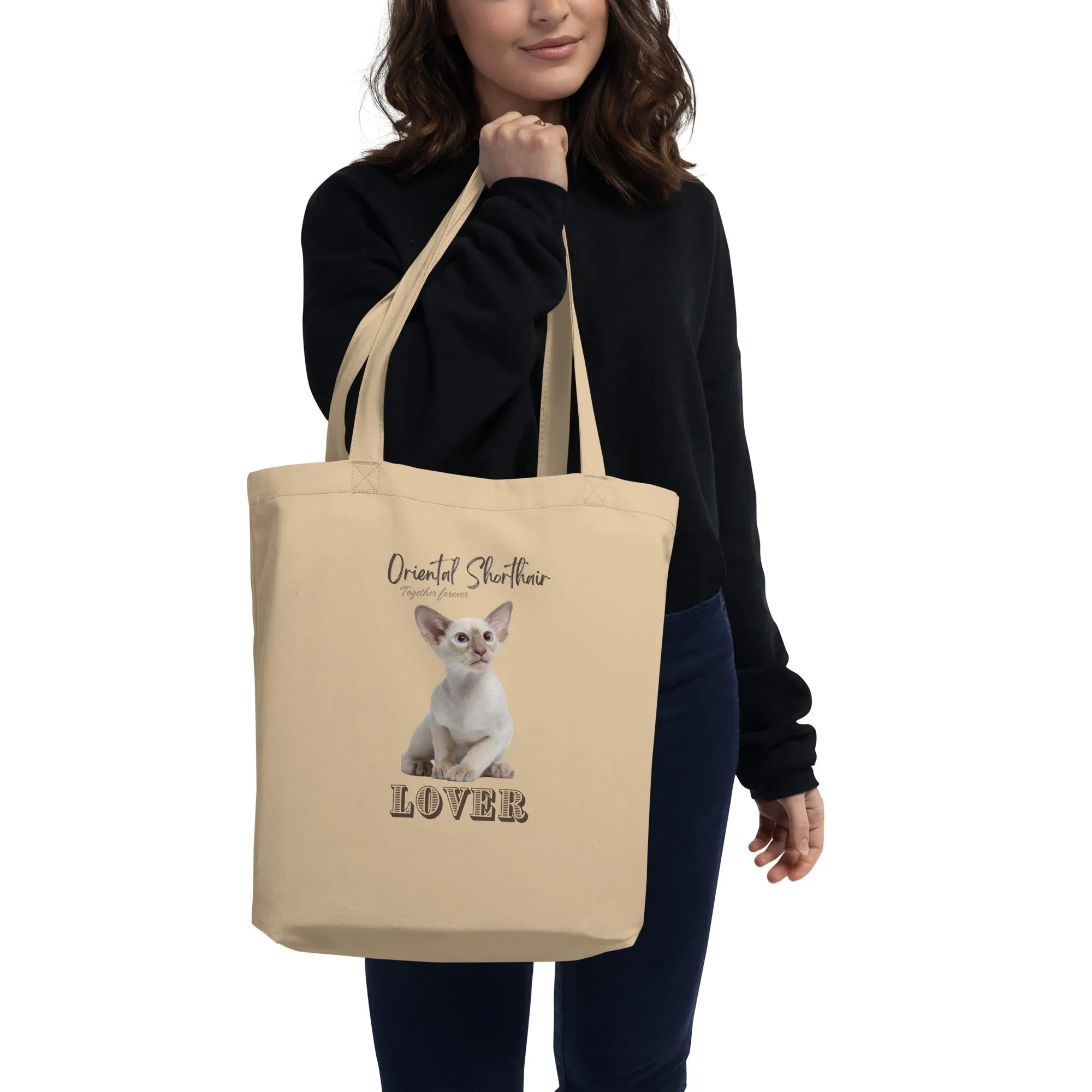 Oriental Shorthair, Eco Tote Bag