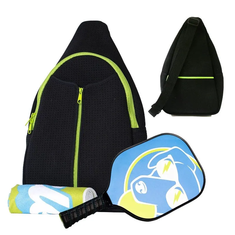 Pickleball Sling Bag Sporting Pickleball Paddle Racquet Sport Bag