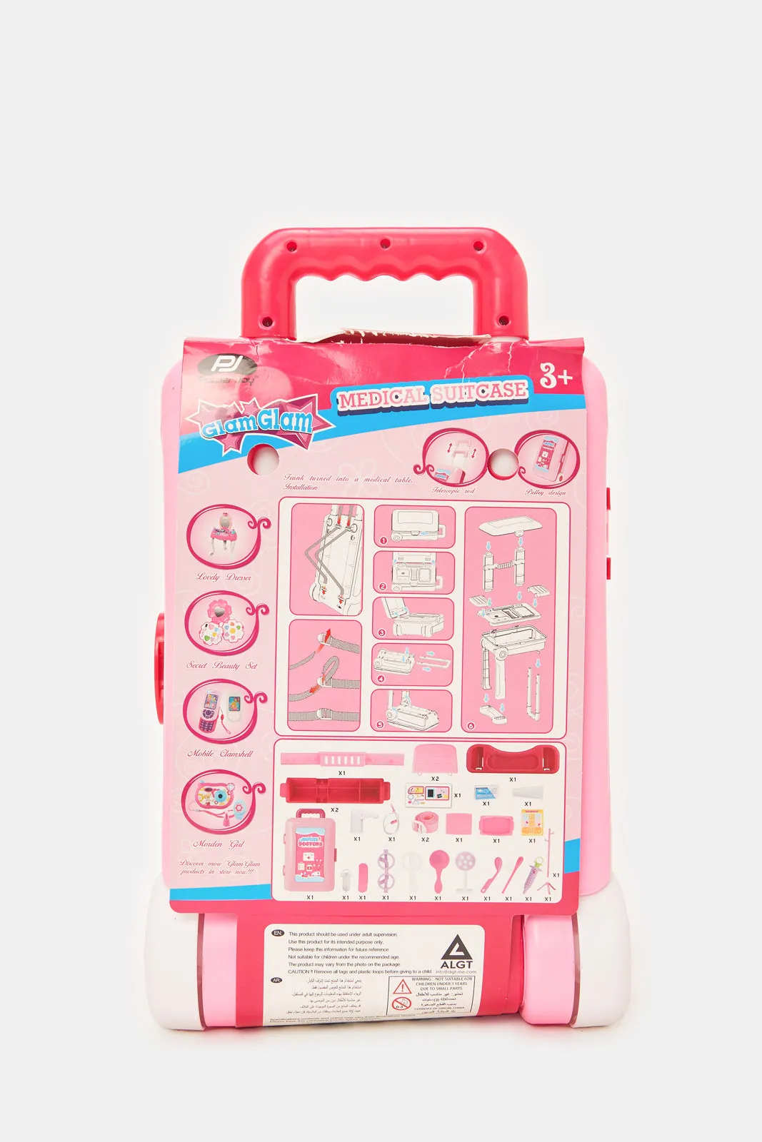 Pink Joy Glamglam Medical Suitcase